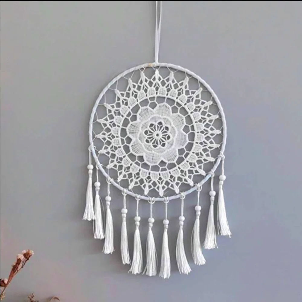 Boho White Dreamcatcher Wall Decor NEW 🏷️